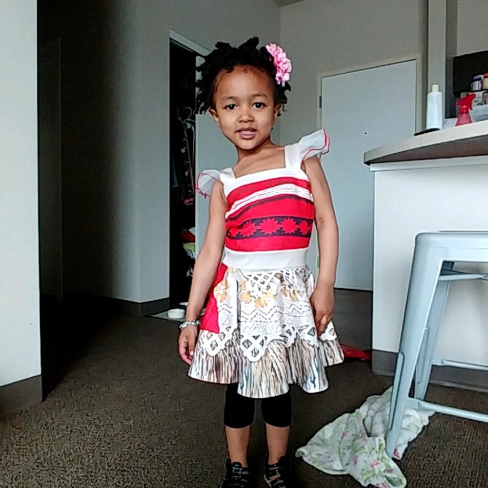 Girls Moana dress
